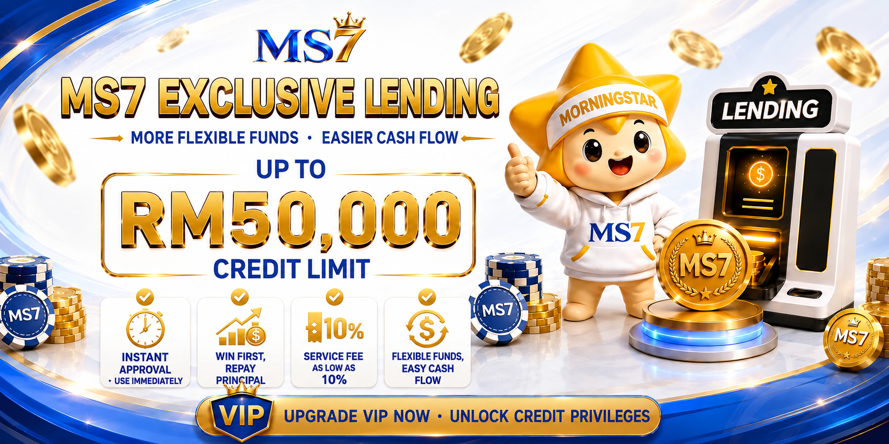 MS7 Morningstar landing slide